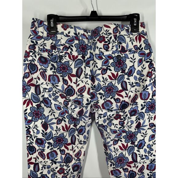Khakis by Gap slim city floral capri size 6/28 - Picture 7 of 10